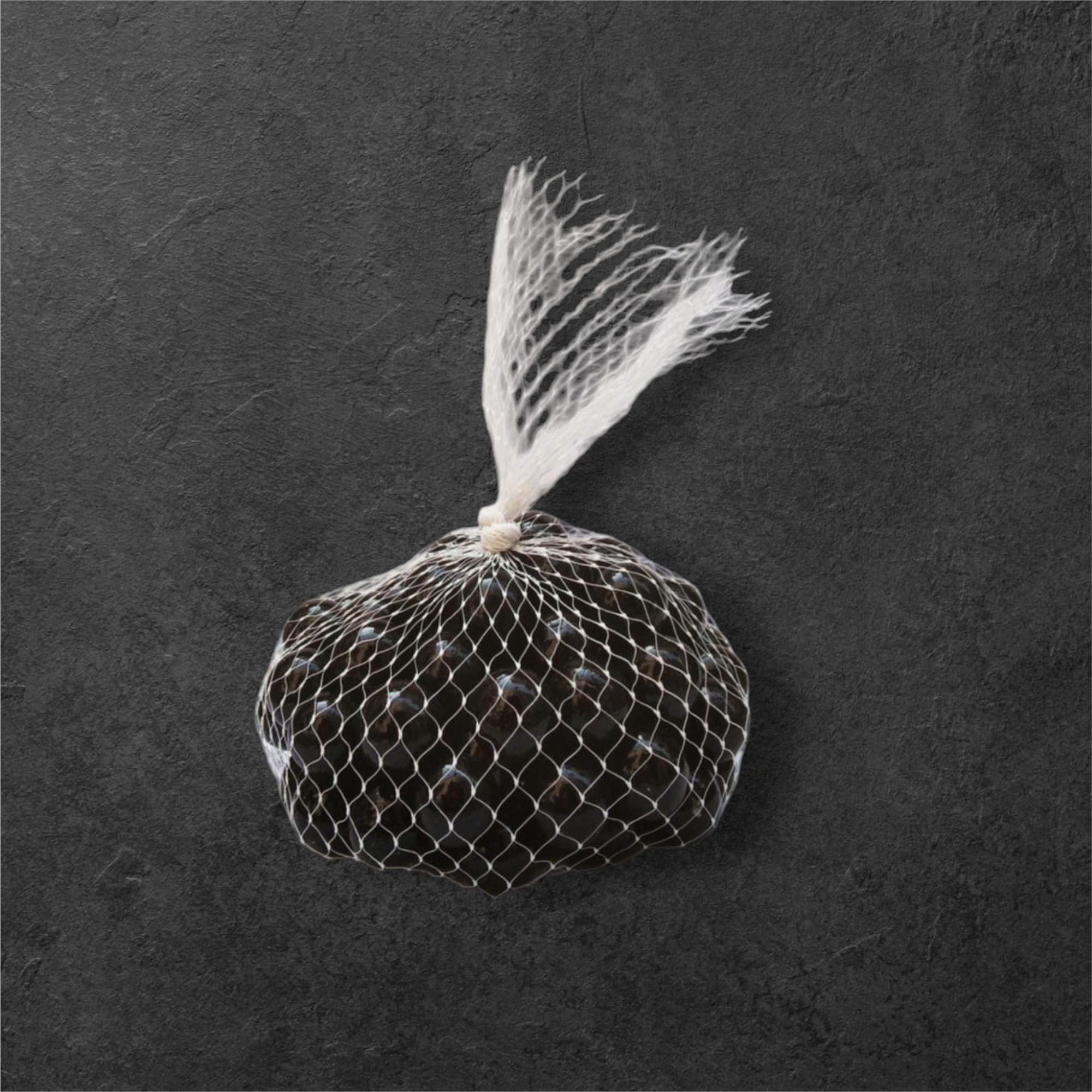 90Piece Black Color Kanche Marble Glass Ball Goli_a40