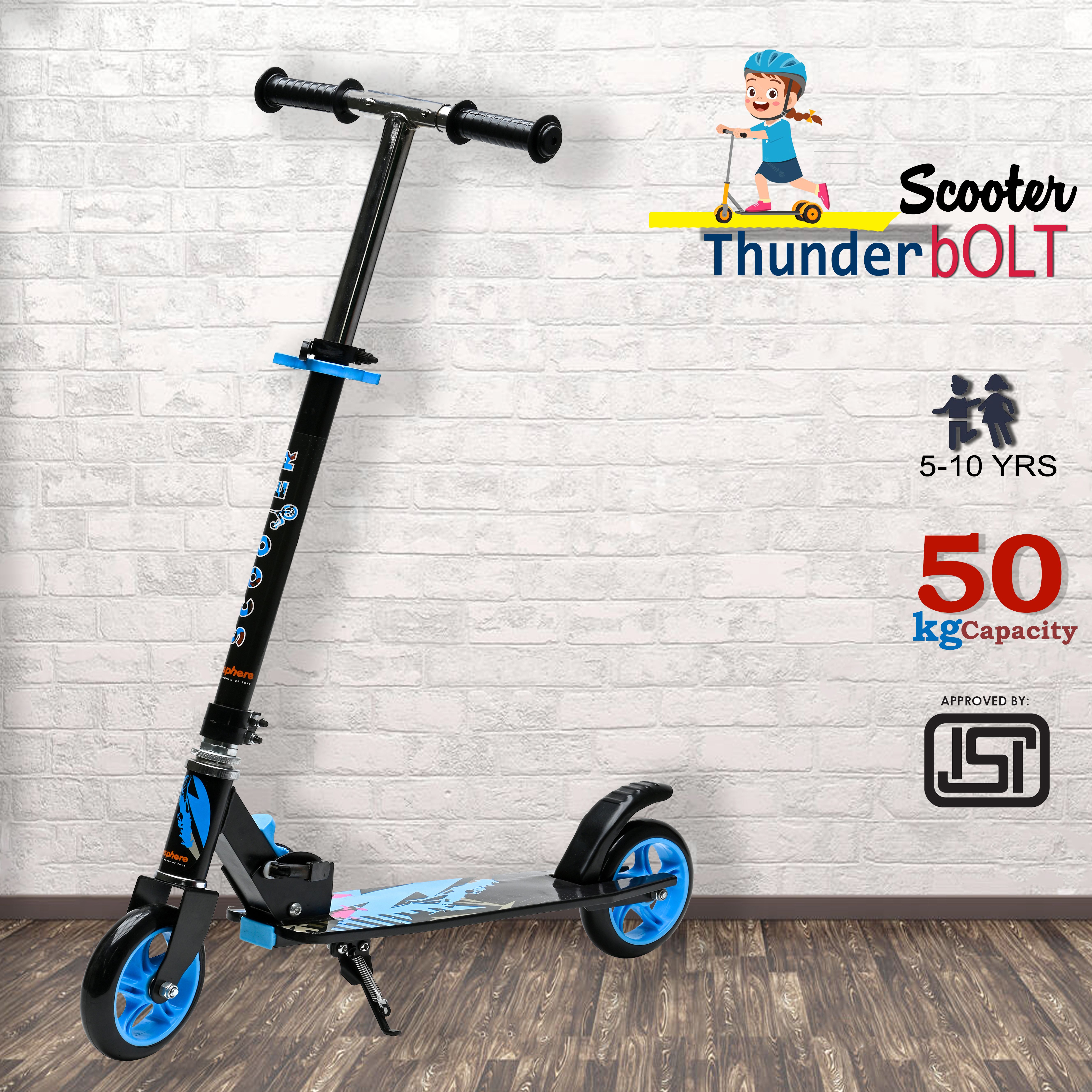 Steel Foldable Trike & Height Adjustable | CAP : 50 KG | AGE 5-10 YRS Tricycle-image-31