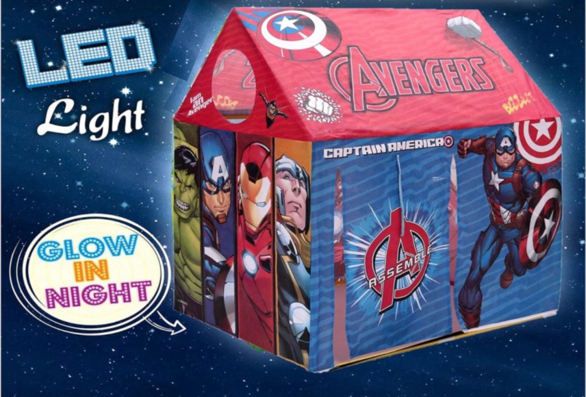 jayaansh traders Avengers Led Tent House Jumbo Size Extremely Light Weight Tent House.-picture-49