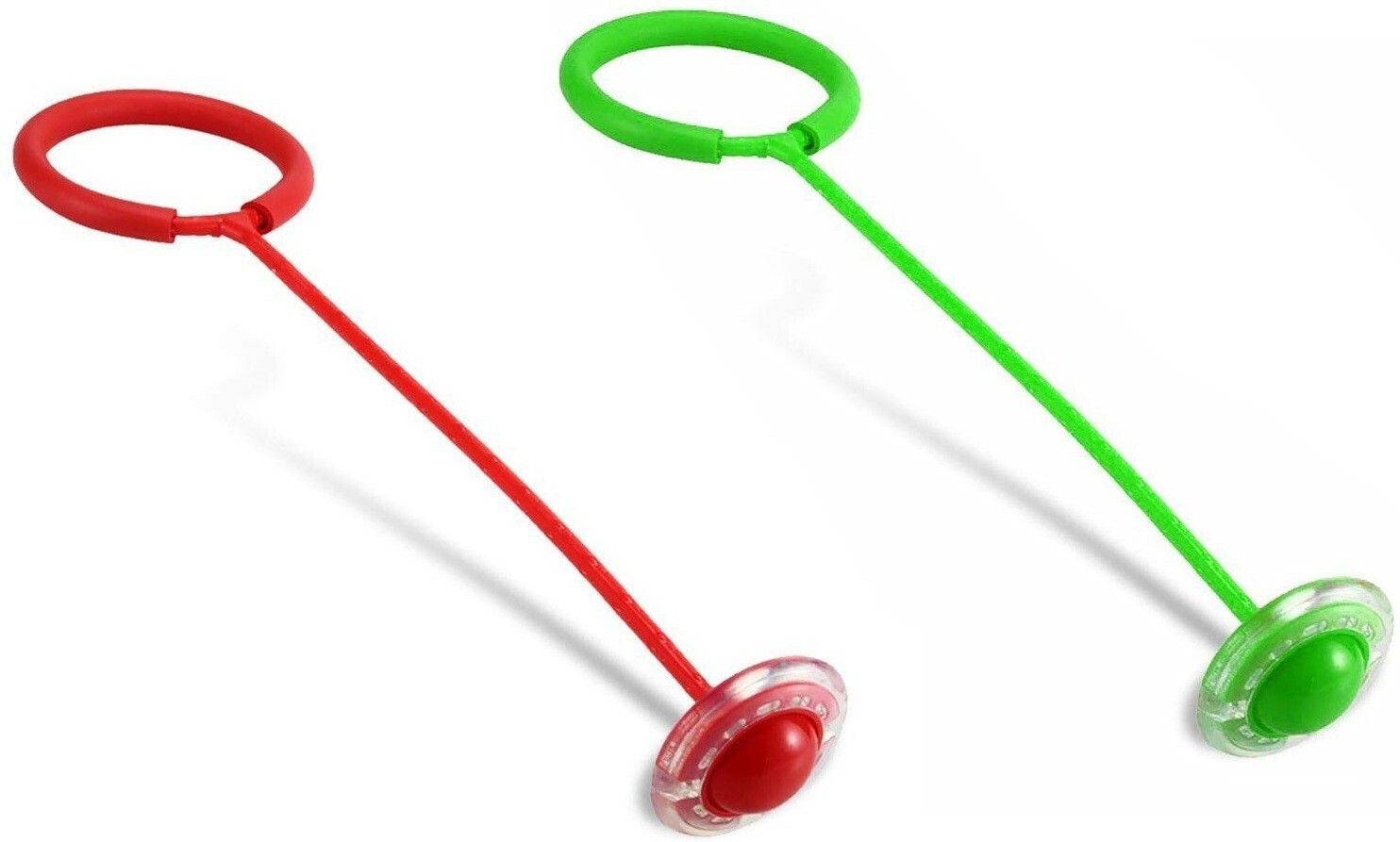 iris Skip Ball, Jump Ropes Sports Swing Ball & Hyun Dance Flash Kids Exercise Coordination Balance Hoop Jump Toy Upgraded Ankle Skip One-Legged Jumping Ring for Boys and Girls (2 Pcs)-picture-47
