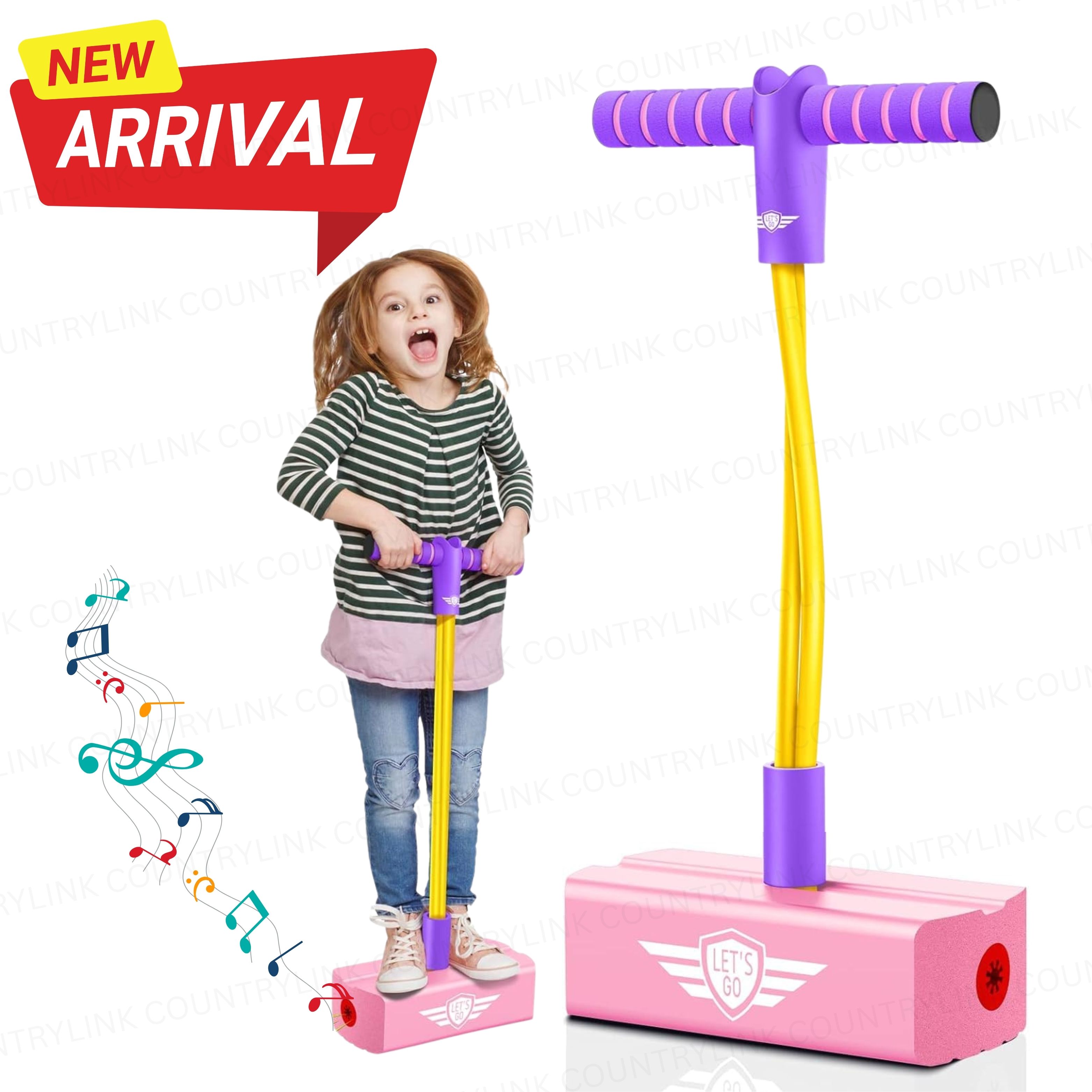 countrylink Jumpins Foam Pogo Stick for Kids Balance Training Safe Jumping Indoor Toy-picture-0