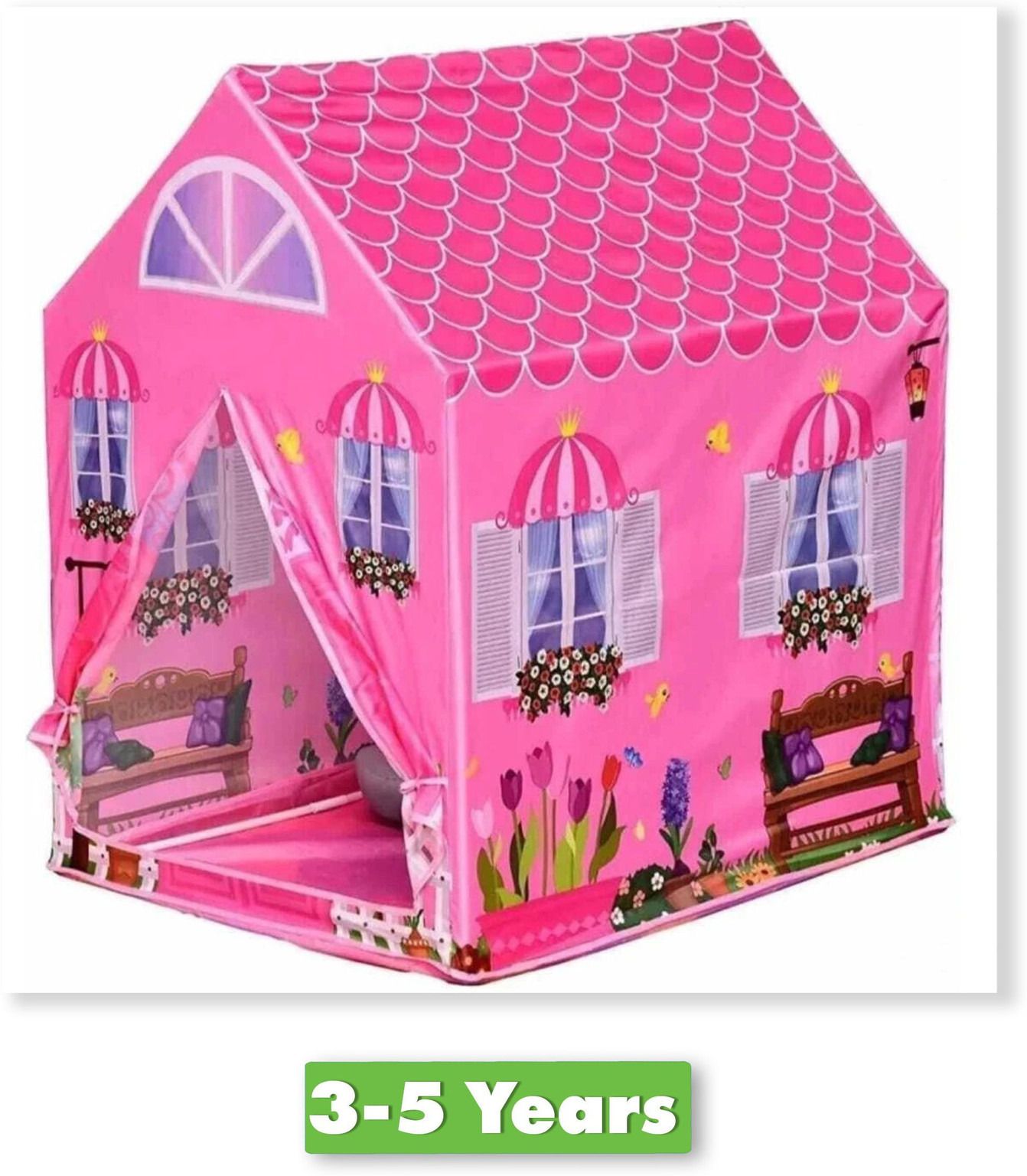 tinyaura DOLL Princess Cottage Play Tent-picture-39