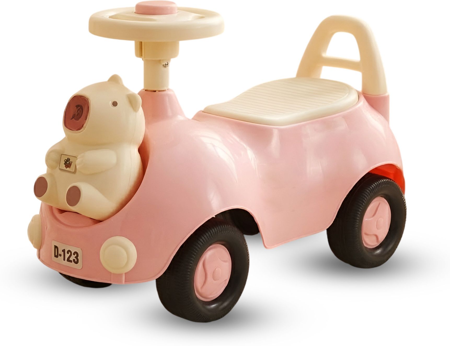 Baloo Push Rideon's Car With Toy Bar Storage & Back Rest For Boys & Girls-image-33