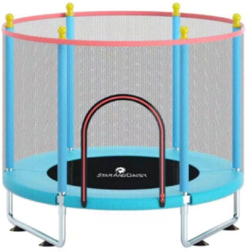 staranddaisy 1.4 Meter Kids Trampoline with Safety Enclosure Net for Kids-picture-14
