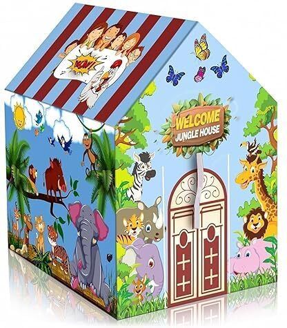 Kids Play Tent House | Foldable Indoor Outdoor Playhouse-image-41