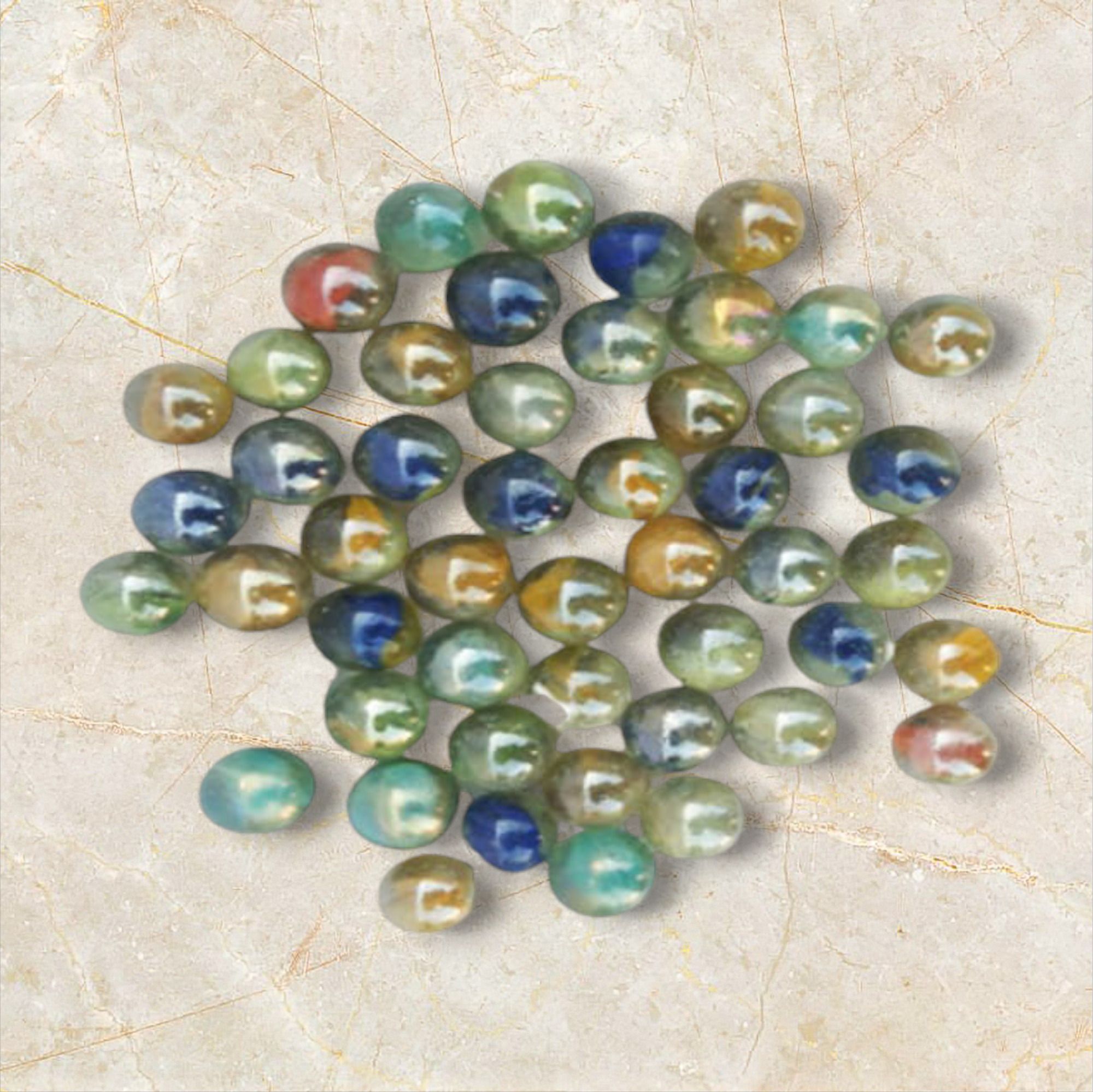 50Pcs Kanche Multicolor Glass Marble Ball 50 Pieces_11-image-39