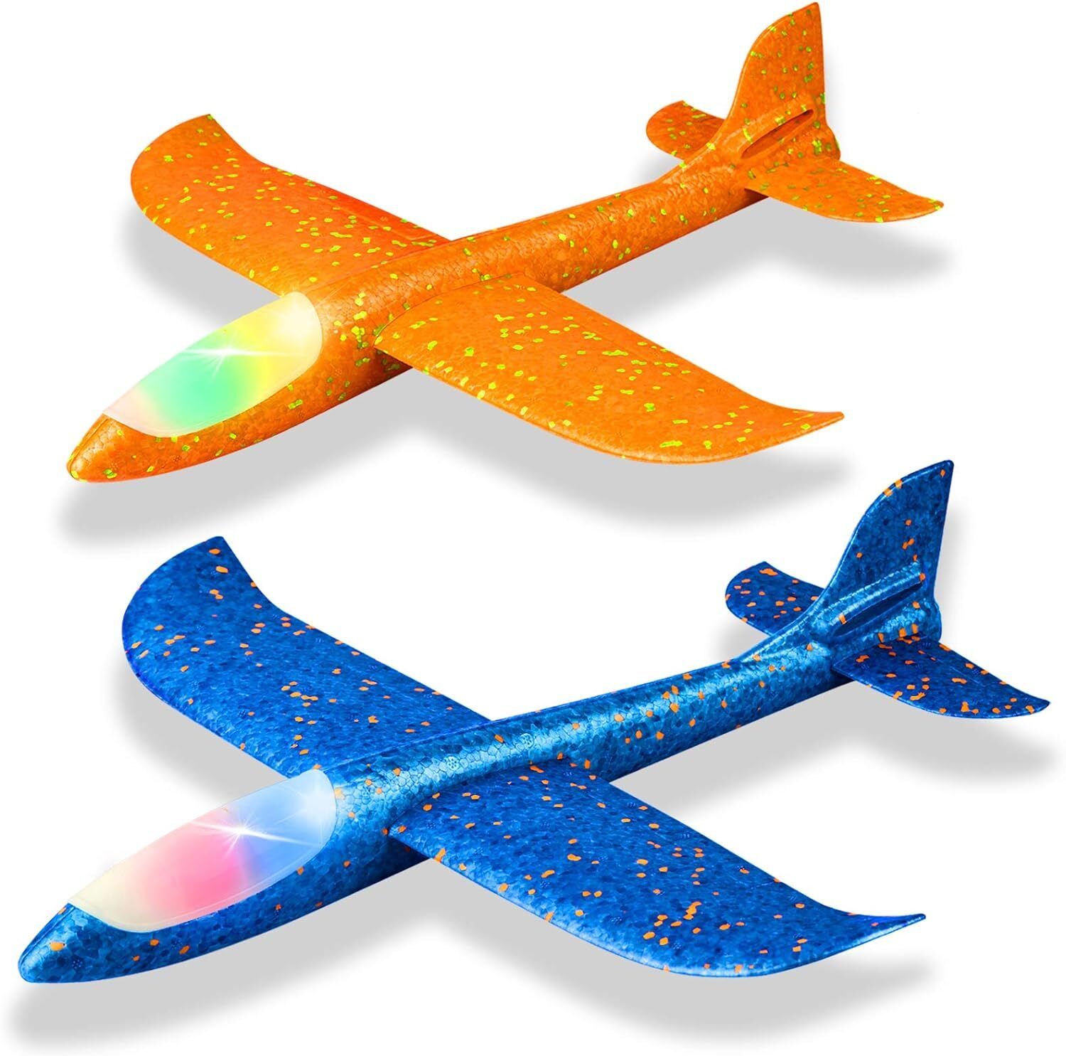 2 Pack Foam Airplanes Toys Surprise for Kids Boys Girls