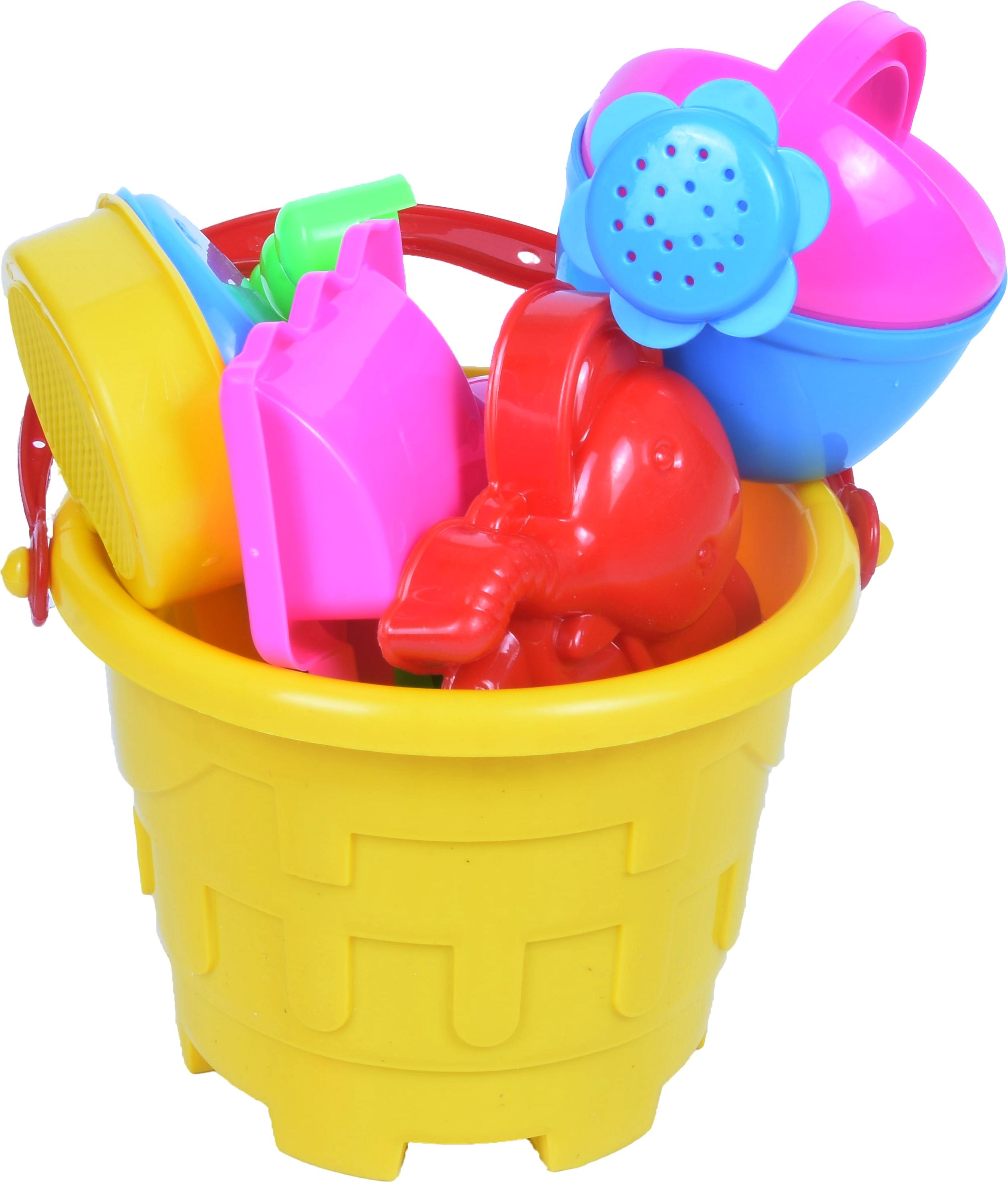 Beach Set Toy - Non-Toxic Plastic Sand Molding Kit for Kids