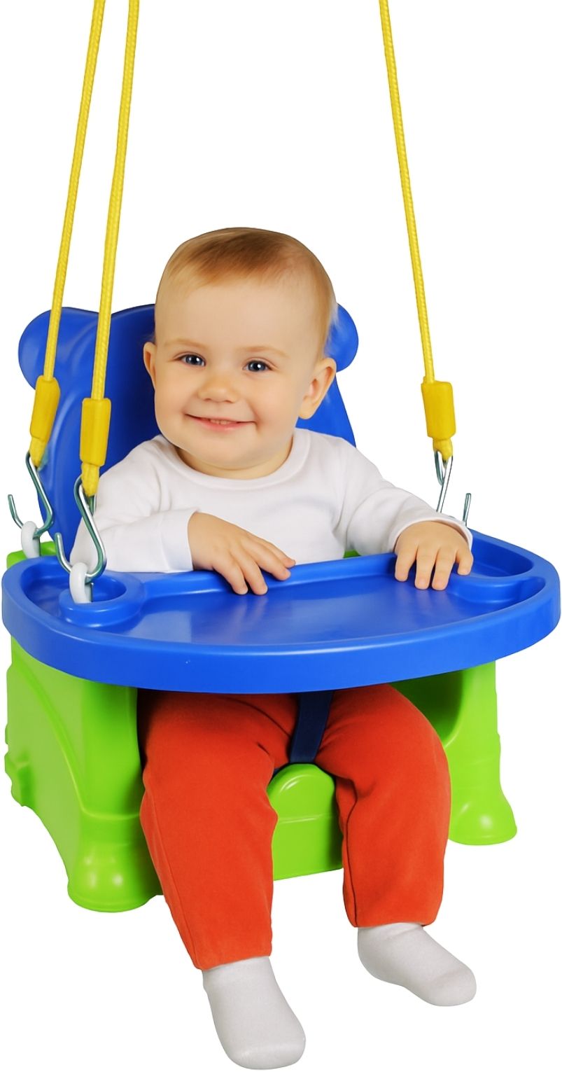 Baby Swing 6 in 1 Multipurpose Baby Booster Chair - Bath/Car/Feeding/High Chair