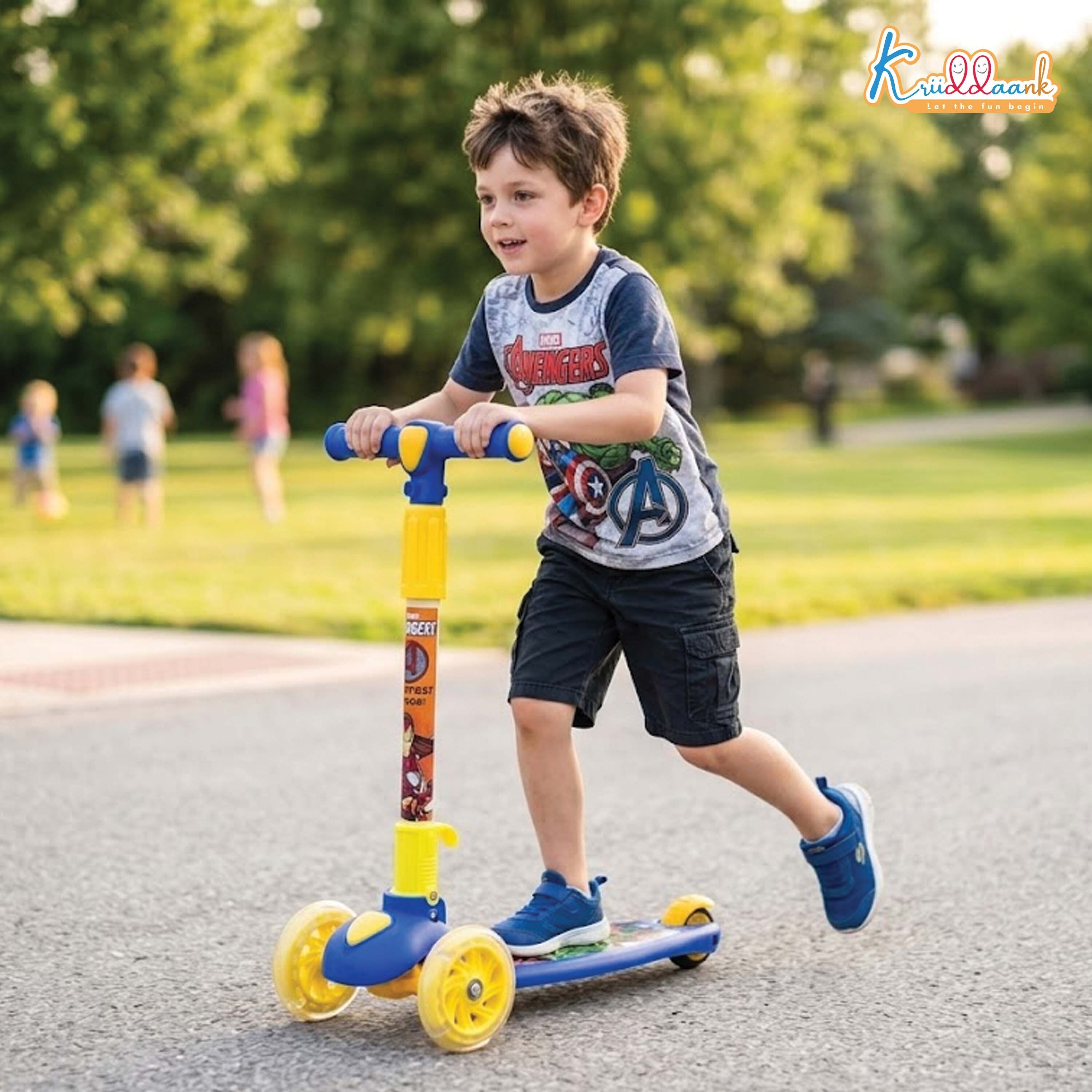 avengers Heroglide Scooter - LED Lights-picture-17