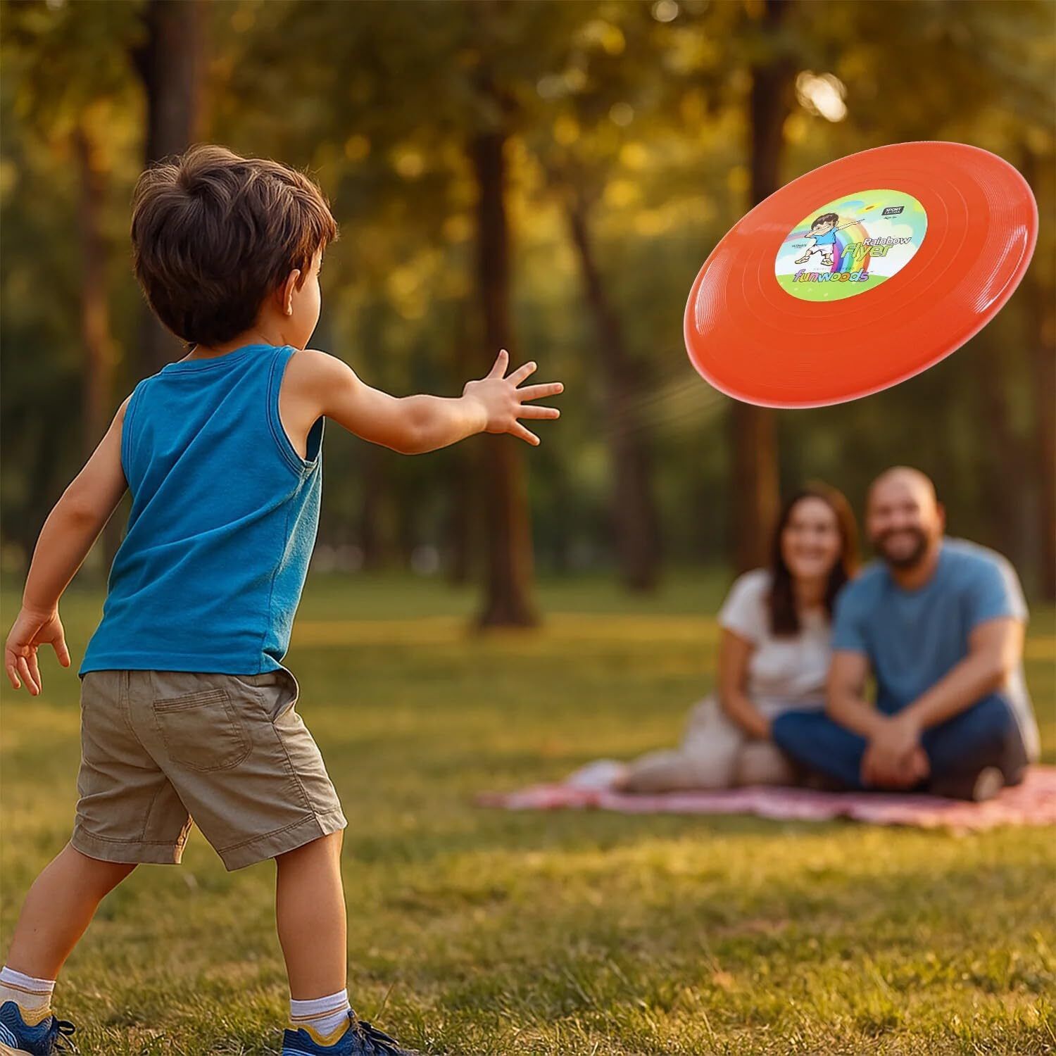 Outdoor Flying Disc Toy Kids Adults-image-43