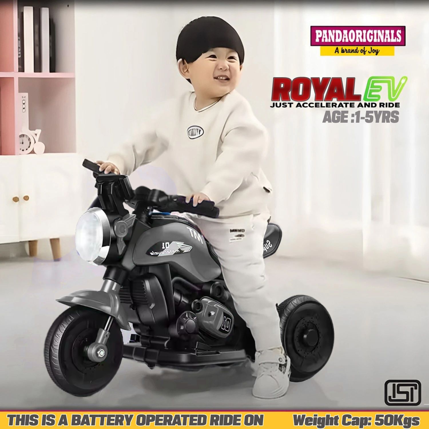 Ninja Ev Bike Battery Operated Musical Toy