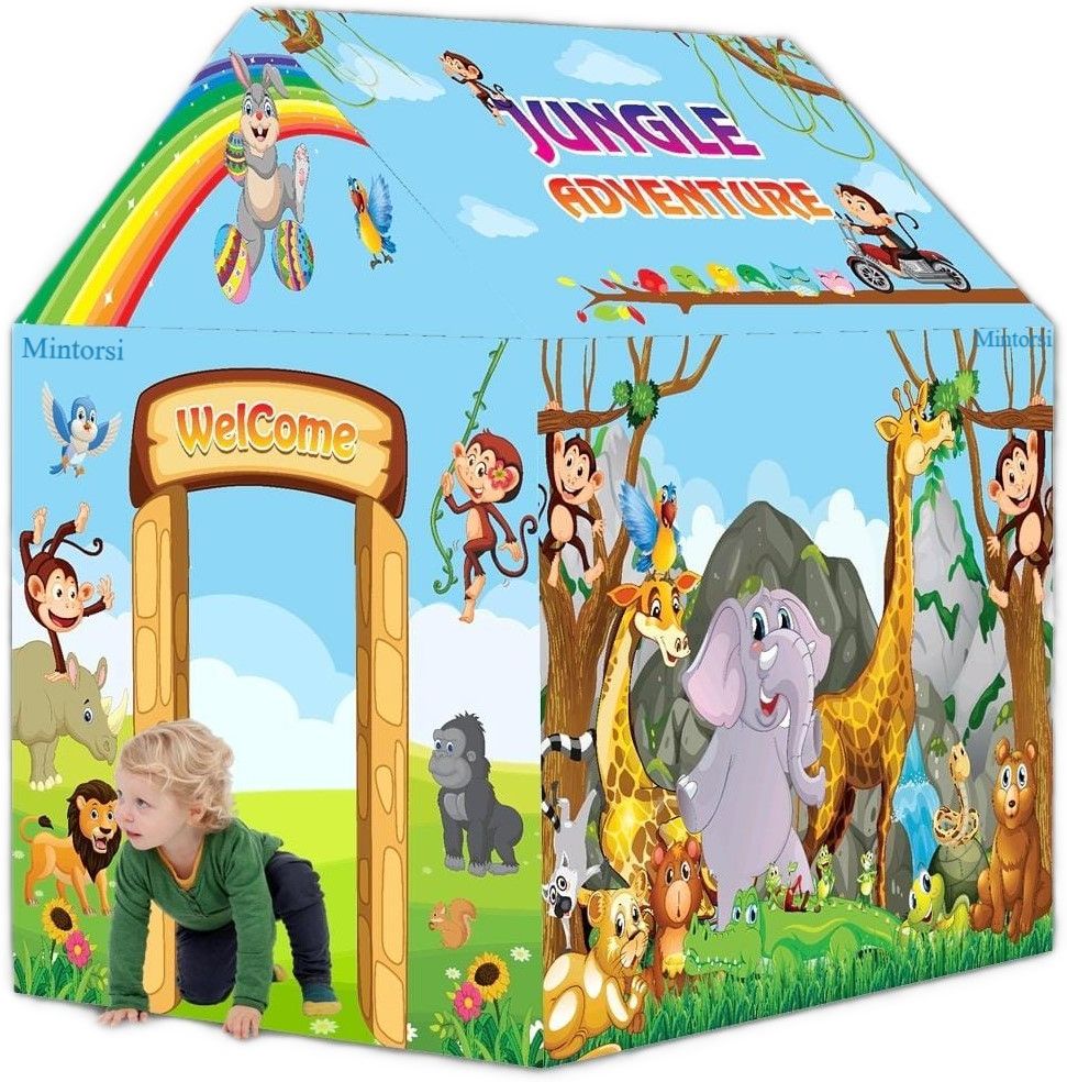 cloudconcept Jumbo Size Extremely Light Weight, pathshala Kids Play Tent House-picture-17