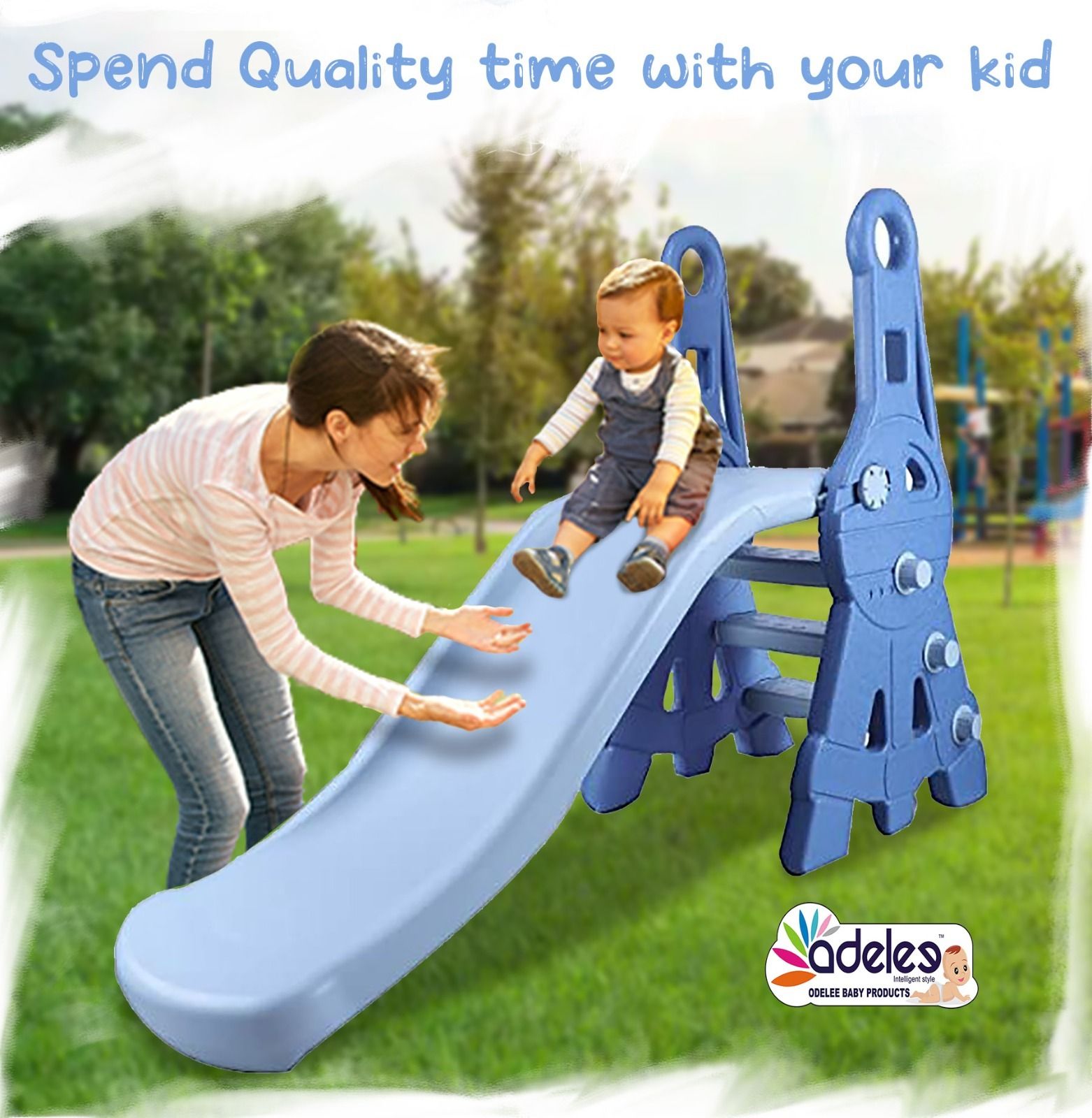 Tower Slide ,Garden Sliding for Baby 1to7 Yrs-Best Birthday Gift