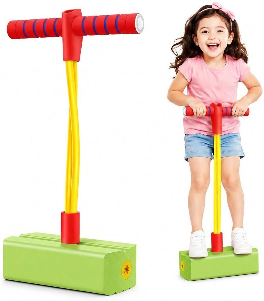 funblast Foam Pogo Jumper Toy for Boys & Girls, Bouncing Stick with Squeaky Sound-picture-23