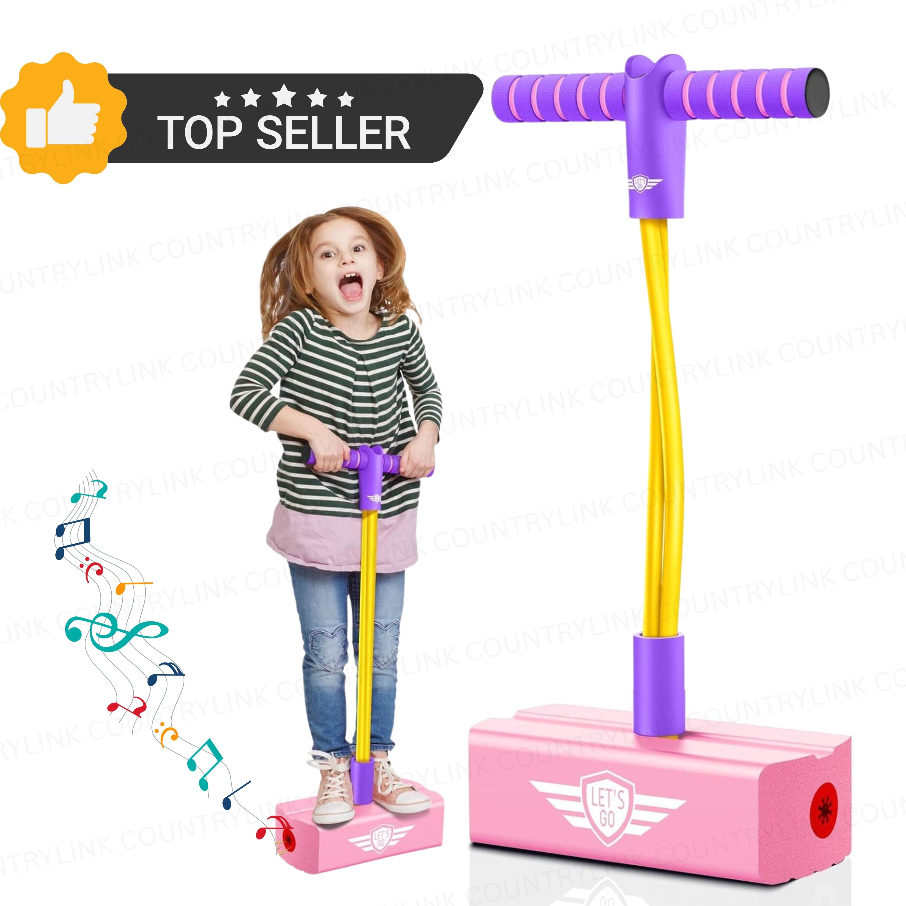 Jumpins Kids Foam Pogo Stick Balance Trainer Safe Jumping Outdoor Toy-image-26
