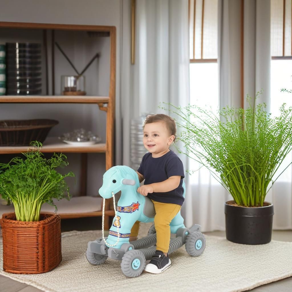 Kids Horse Rider Rocker Toys 1-3yrs birthday gift Ride on toy Bis certified toy-image-25