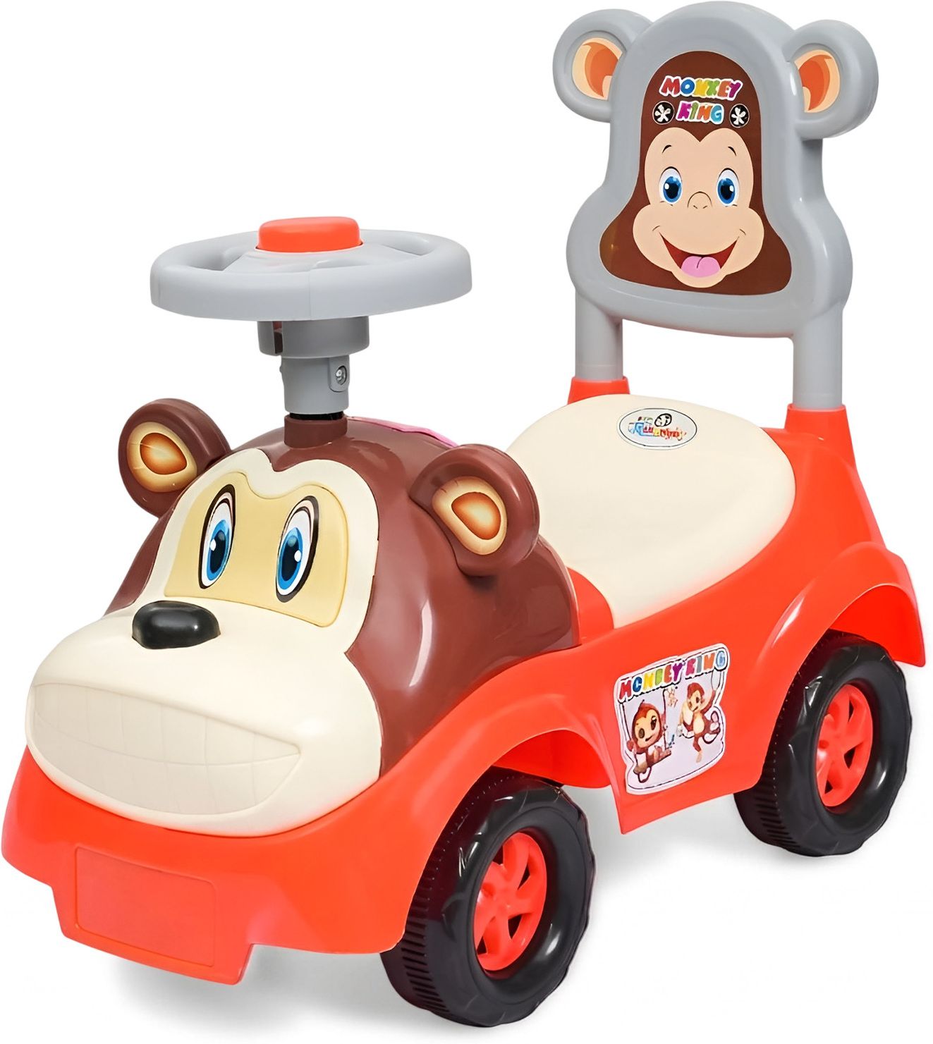 Mowglie Push Car/ Baby Car with Music, Toy Storage and Back Rest-image-43
