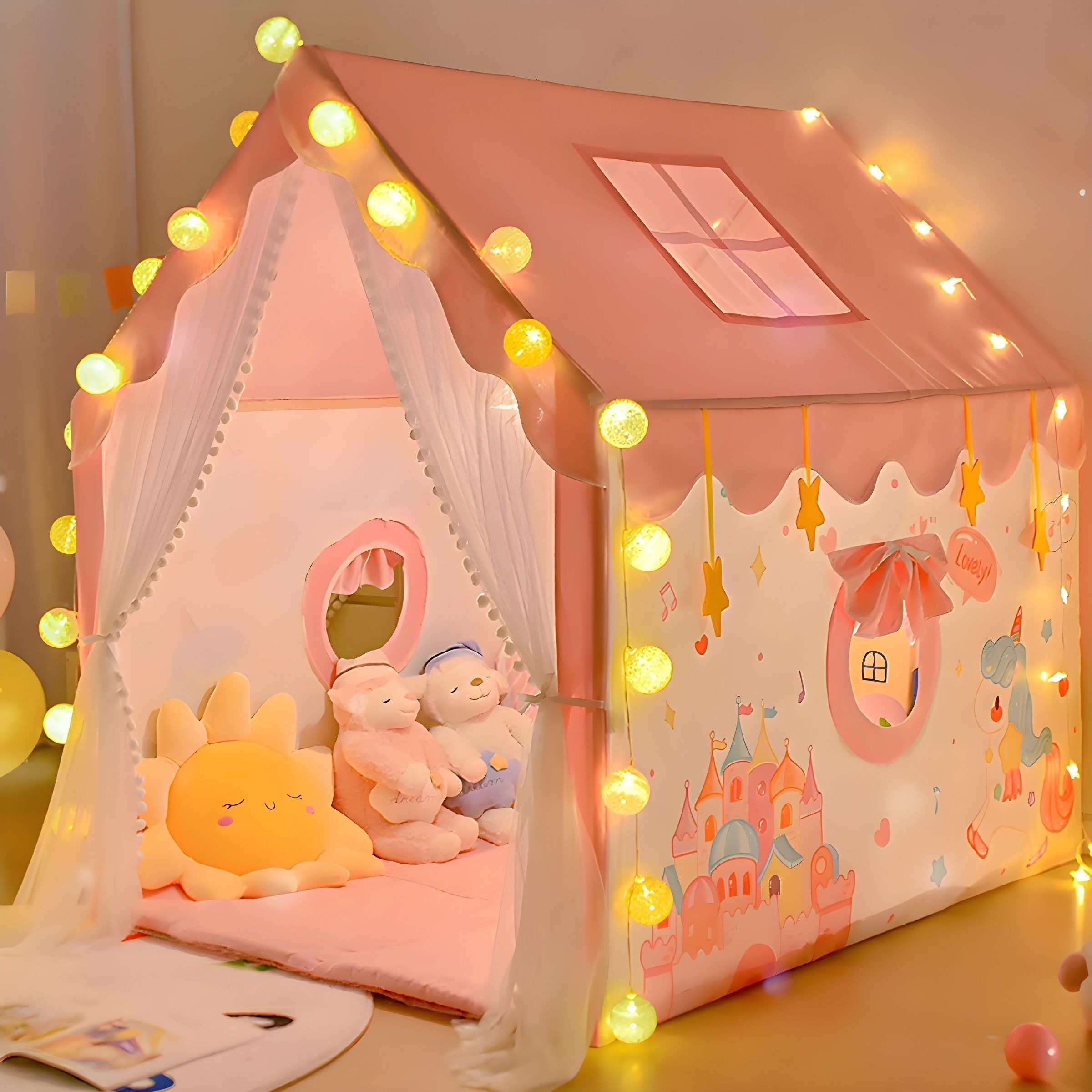 modinity Lovely Theme Kids Play Tent House-picture-14