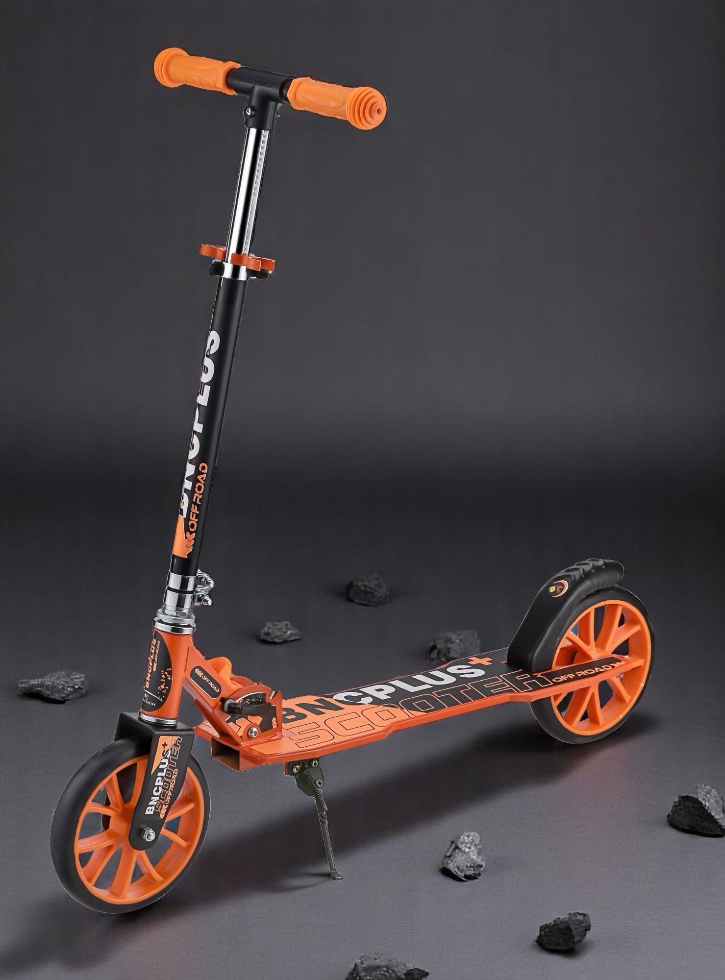 BNC plus Off-Road Stunt Scooter | Big Wheels | Foldable Frame | Heavy Duty Ride-image-15