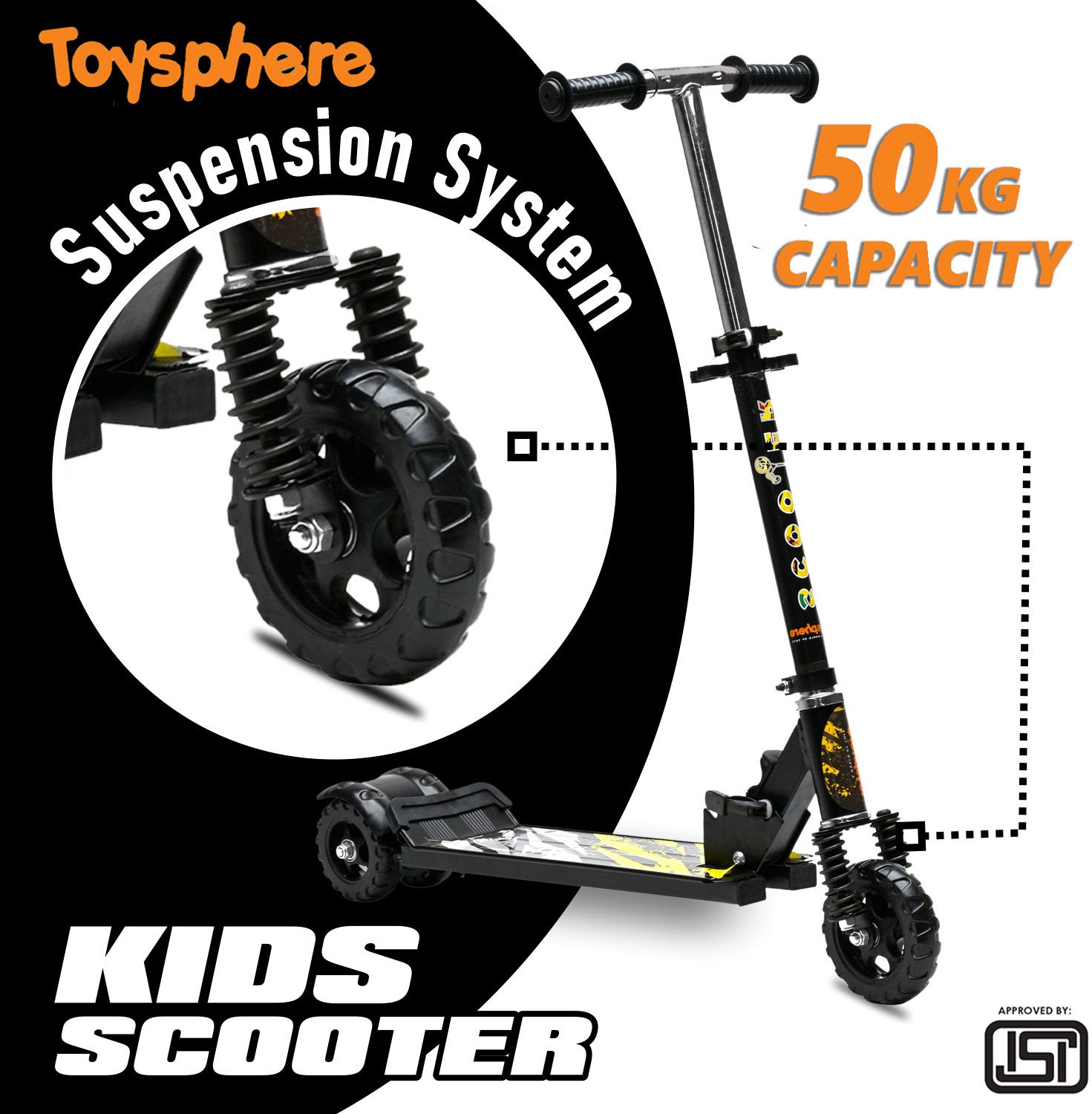 TSC 120 SCOOTER | SUSPENSION SYSTEM KIDS SCOOTER