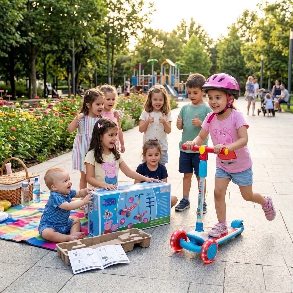 Kids Rider - Peppa portable kids scooter-image-39