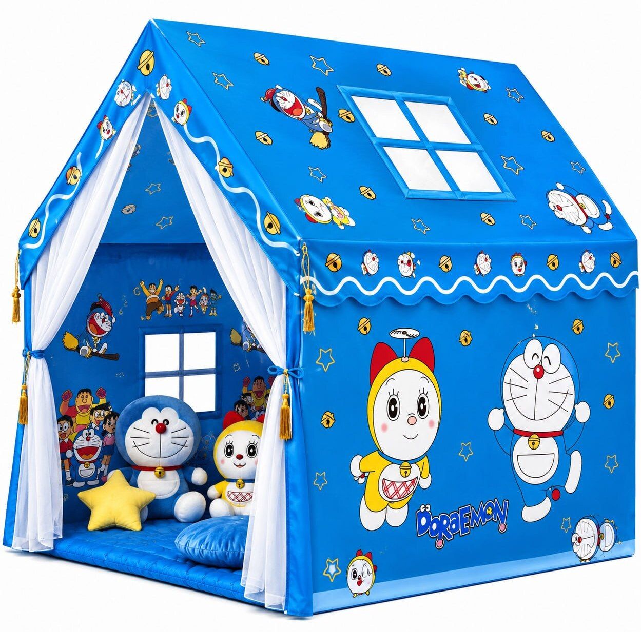Blue Kids Playhouse Tent-image-21