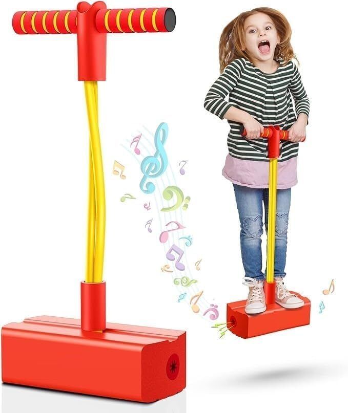 Pogo Jumper Toys for Kids -with Squeaky Sounds, LED Lights-and Non-Slip Handles-image-42