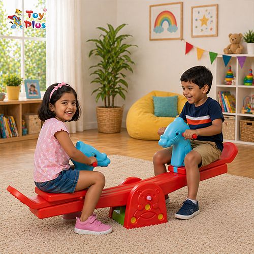Toddler Dual Seat Seesaw Toy for Indoor/Outdoor Use-image-8