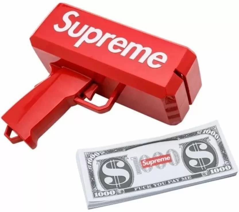 Supreme Money Gun Cash Cannon for Wedding, Parties and Fun with Fake Dollars-image-49
