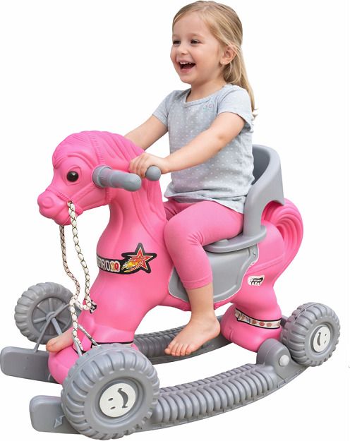 Toy Baby Horse Rider and Rocker Engaging Boy-Girl Unisex Playtime