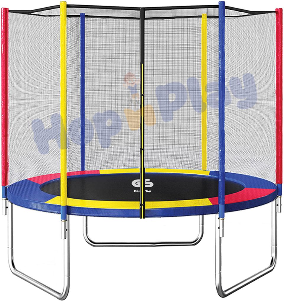 6 Feet Jumping Trampoline with Safety Net for Kids & Adults, Indoor & outdoor-image-20
