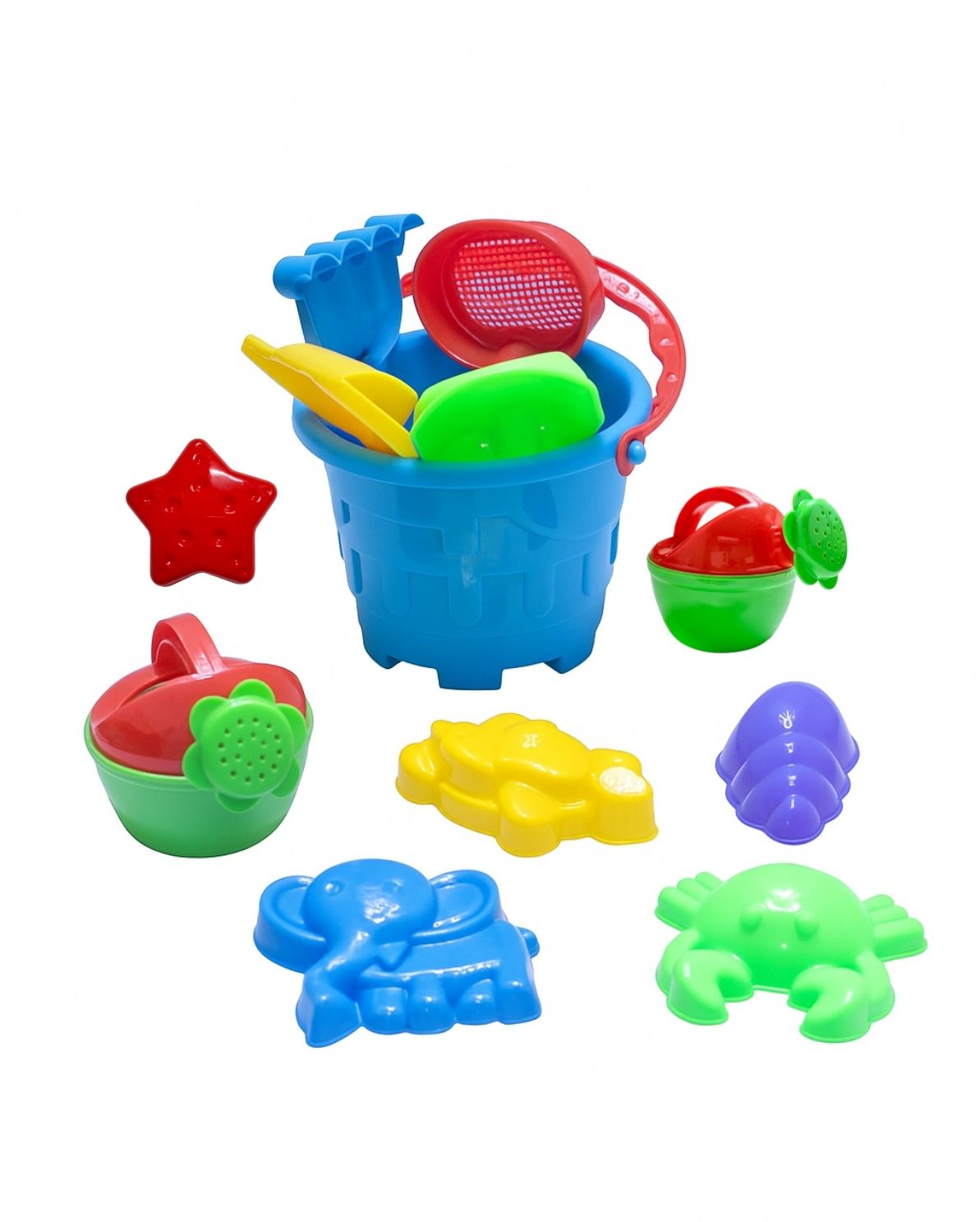 Beach Toys Set for Kids Sand Beach Toys (12 Pcs, Multicolour)-image-23