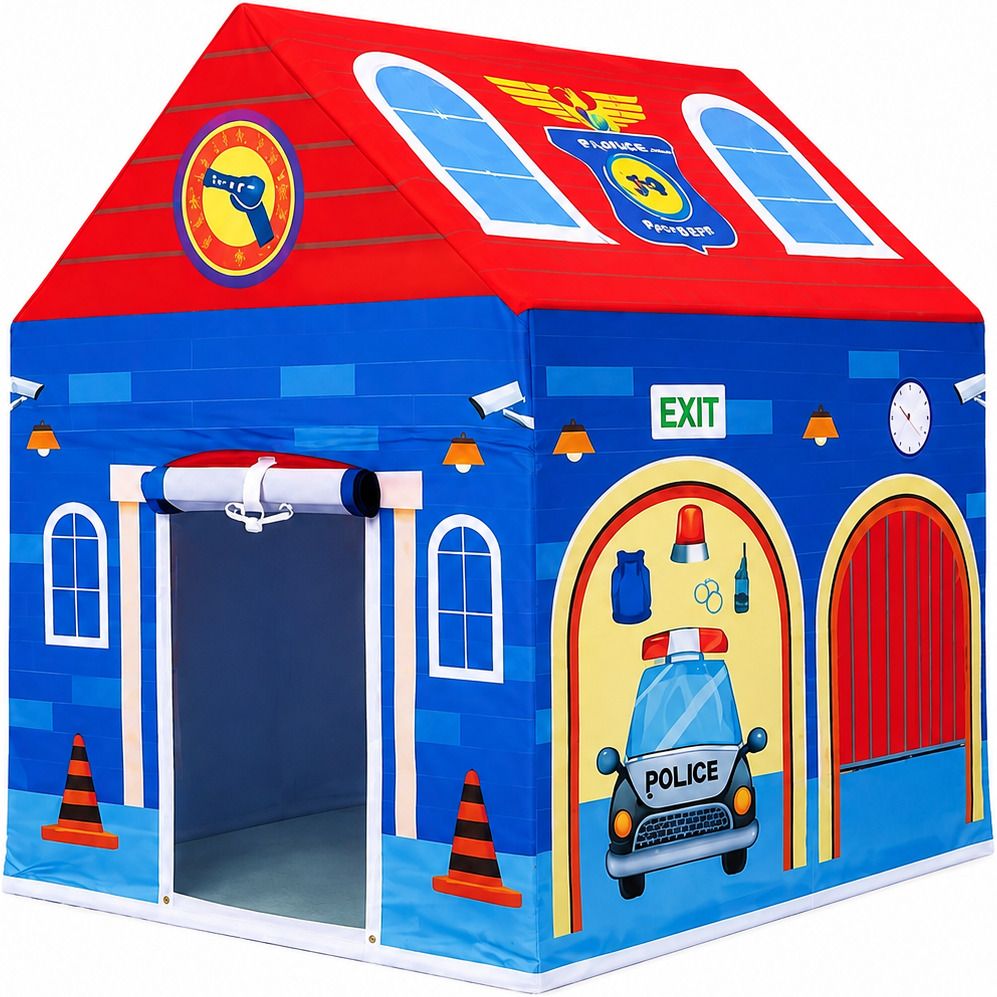 kinjovilla Play Tent House | Easy Fold Indoor Outdoor Fabric Tent for Fun Activities-picture-14