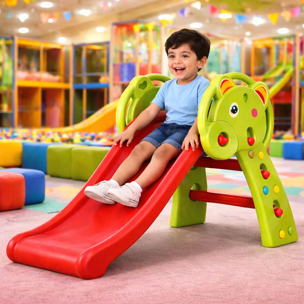toy plus Children Plastic Slide for Indoor Outdoor Use with Ladder-picture-40