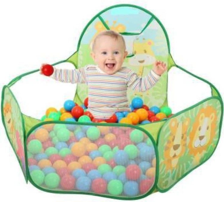jayaansh traders Zoo Boll Pool For Kids With 50 Bolls-A-picture-16