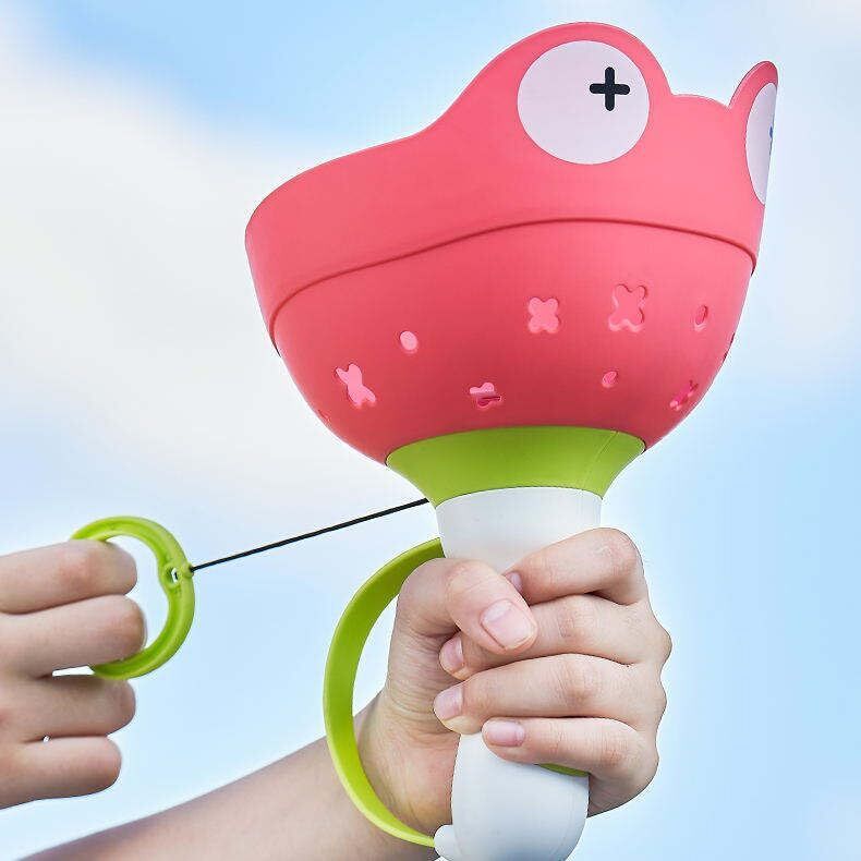 Frog Flying Disc Launcher Toy with 6 Soft Flying Discs-image-40