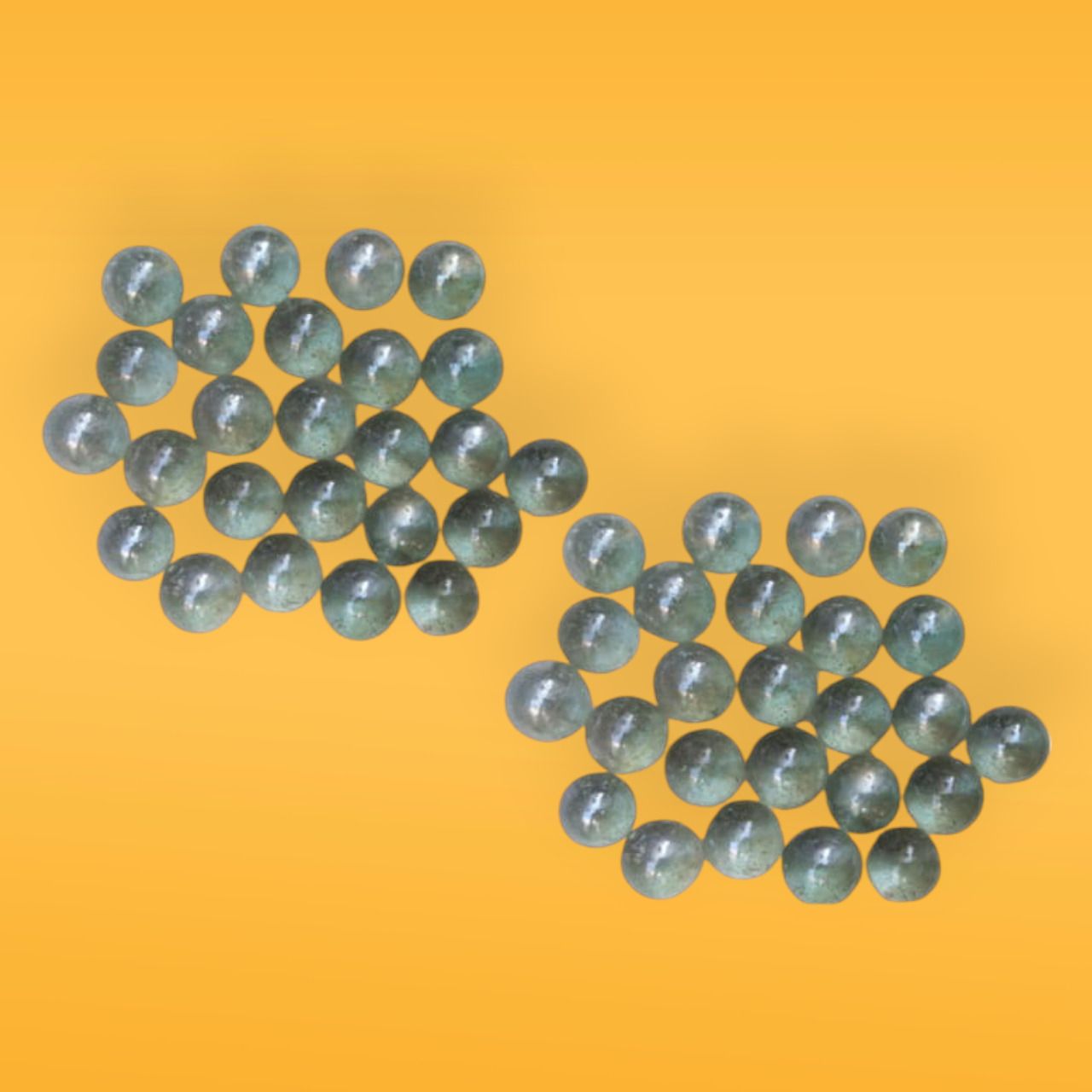 50Piece Paani Glass Colour Kanche Marble Glass Ball Goli_a57