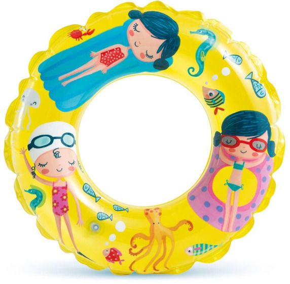 shreeji gift Inflatable Swimming Rings for kids, children TRANSPARENT RINGS-picture-27