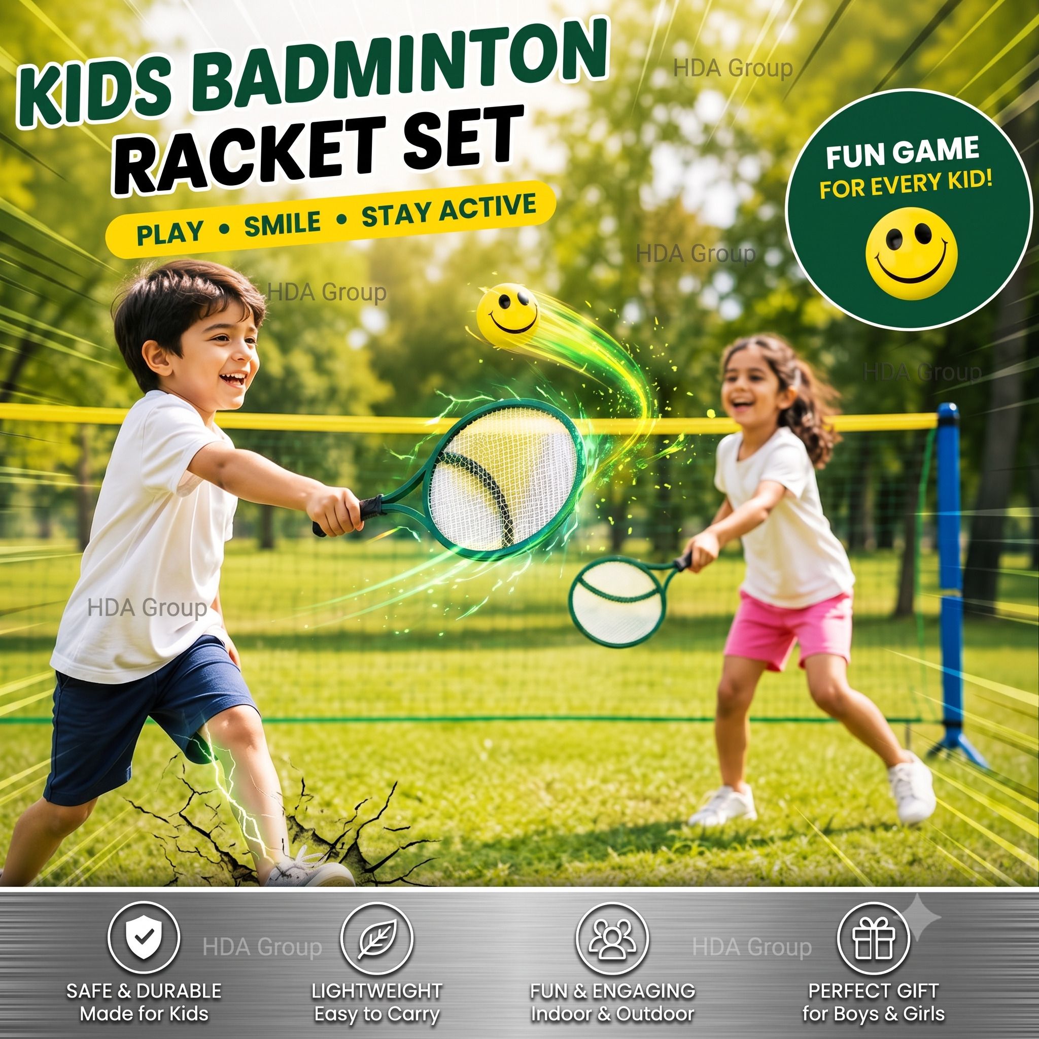 Kids Mini Tennis Racket Toy Set Lightweight Plastic with Ball&Cover for Toddlers-image-23