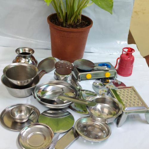 Mini Stainless Steel Kitchen Set
