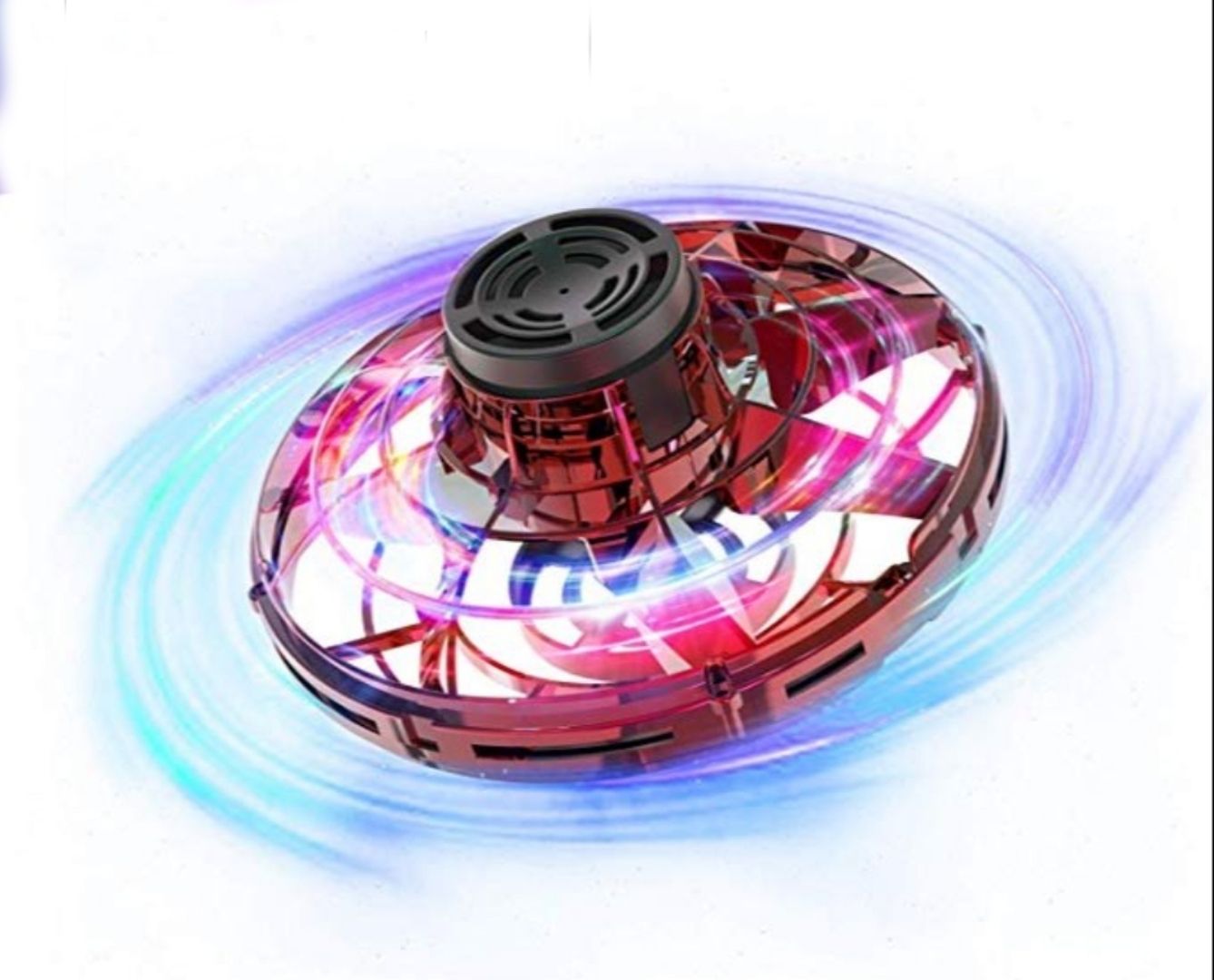 Flying Fidget Spinner hand controlled orb Ufo boomerang hover Spiner