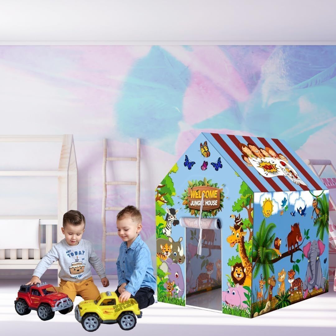 nutriverse Play Tent House for Kids – Indoor Outdoor Playhouse for Boys & Girls-picture-3