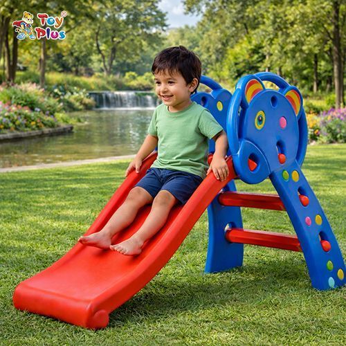 toy plus Kids Slide for Toddlers with Anti-Slip Steps & Stable Structure-picture-10
