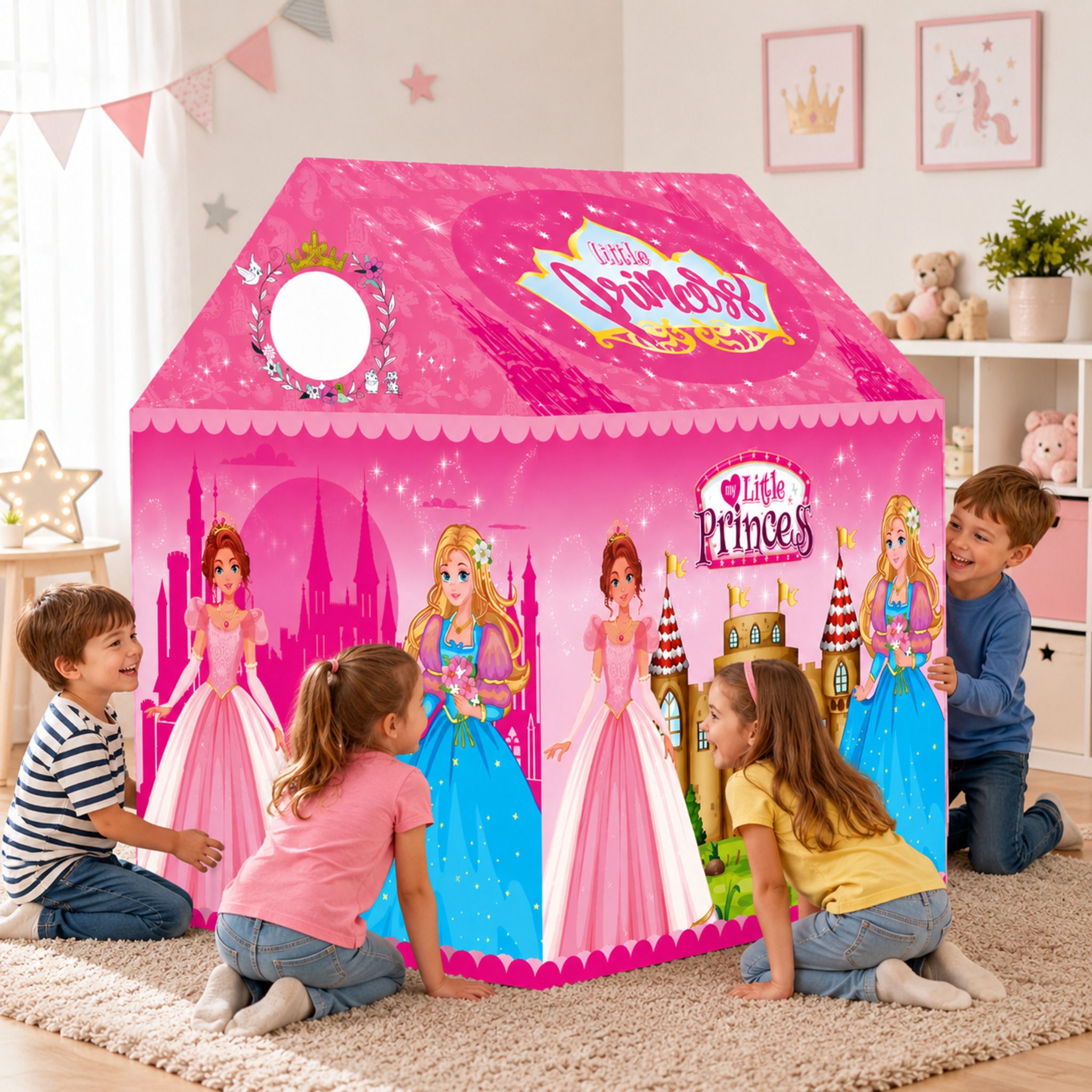 oregon Play Tent House for Kids | Little Princess | K1Z3 | Water Repellent-picture-48