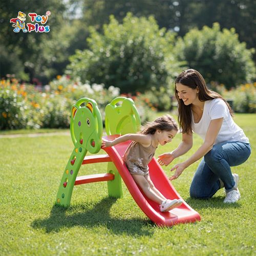 Toddler Play Slide for Kids Indoor Outdoor Plastic Slide-image-23