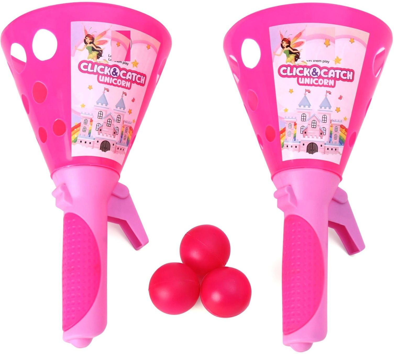 Click & Catch Twin Ball Game (unicorn)