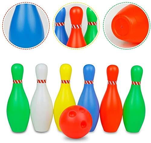 olympia Games and Toys Smart Bowling Jumbo Set Plastic Bowling Set 6 pins 2 Balls-picture-12