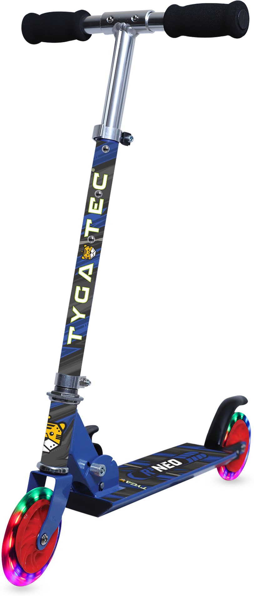Road Runner Scooter for Kids of 3 to 14 Years Age 4 Adjustable Height, Foldable-image-33