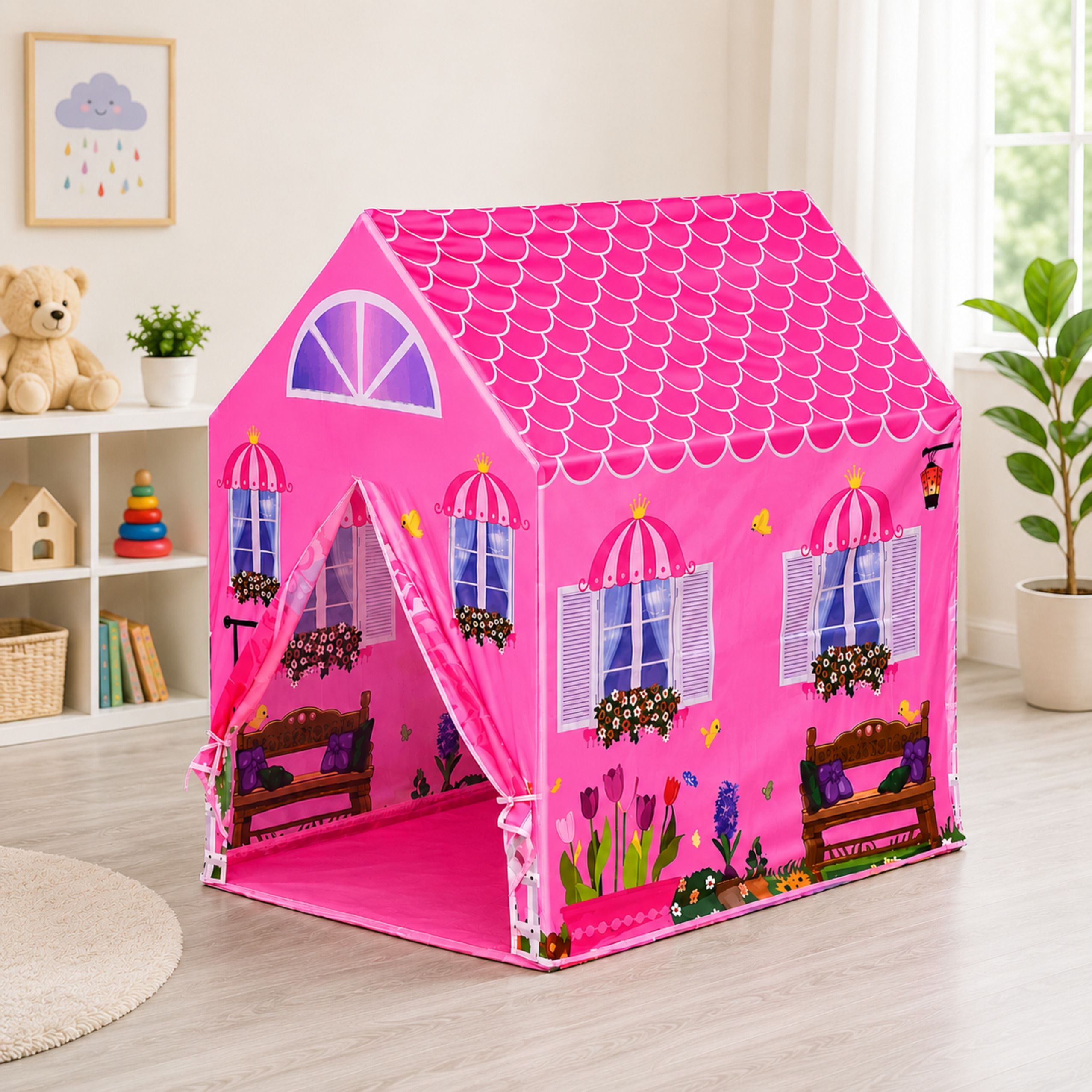 oregon Colorfull Kids Play Tent | Doll House | K1E5 | Foldable Toys-picture-28